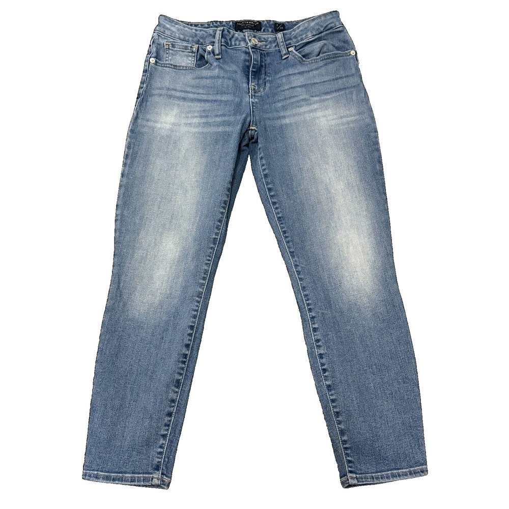 Lucky Brand Lolita Low‎ Rise Crop Women's Jeans Size 8/29 Light Wash VTG Y2K
